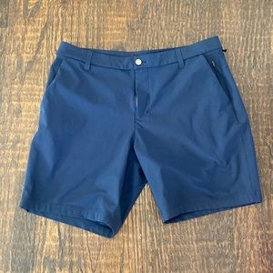 Lululemon Navy on the move shorts
